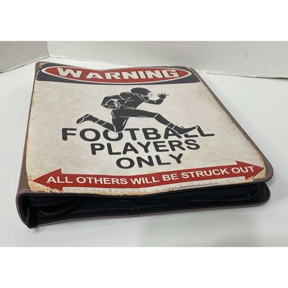 Trading Card Binder 9 Pocket Top Loaded 900 Pockets Zip Card Collection Album
